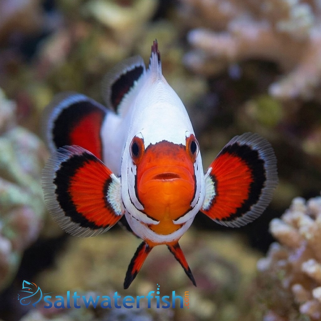 Flurry Snowflake Clownfish - Captive Bred - QM Labs