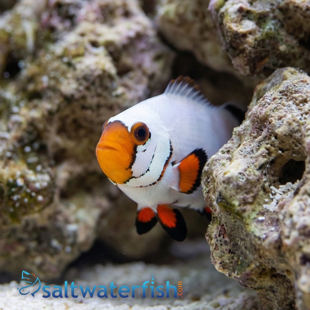Flurry Snowflake Clownfish - Captive Bred - QM Labs
