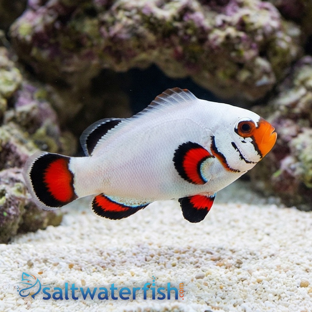 Flurry Snowflake Clownfish - Captive Bred - QM Labs