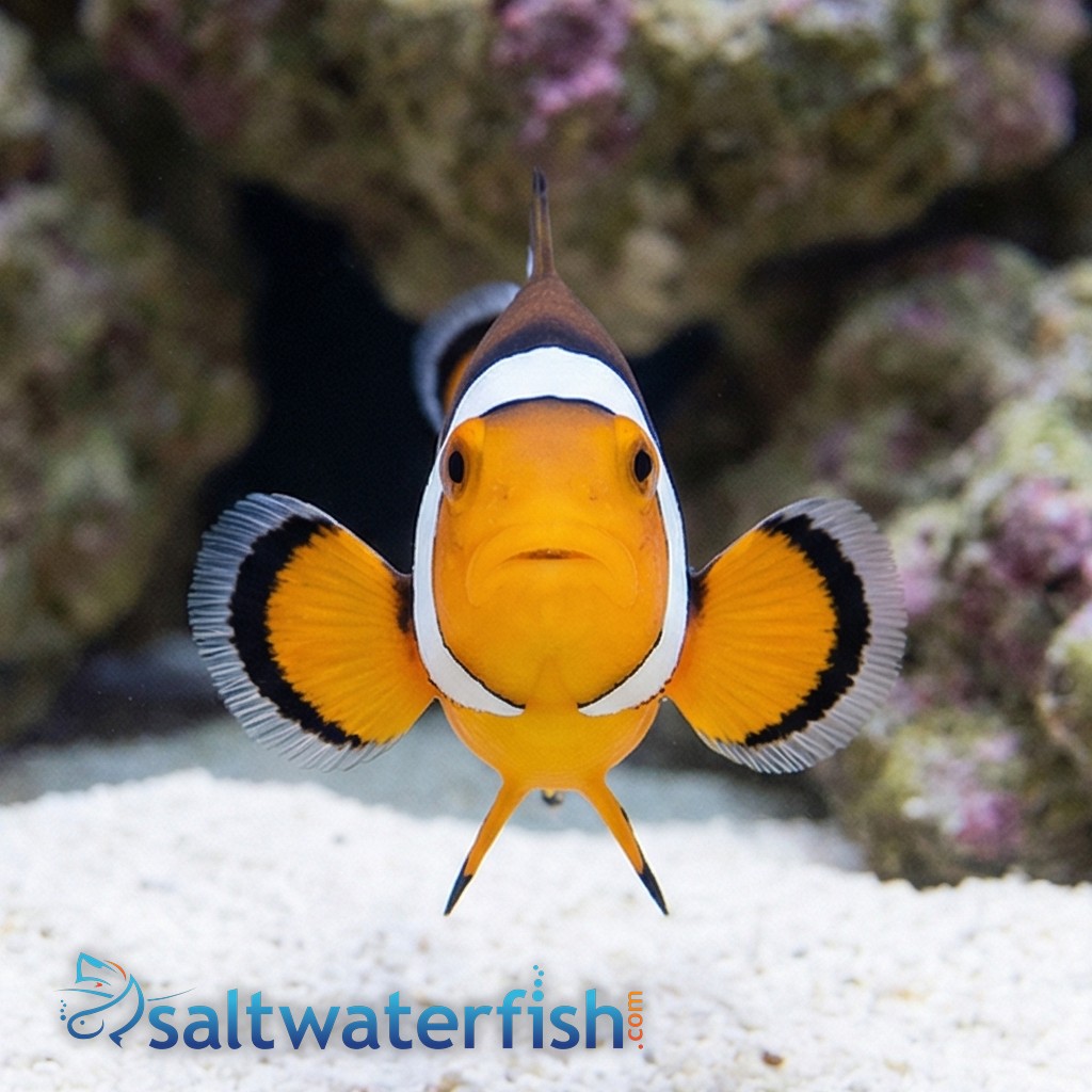 Picasso Percula Clownfish - Captive Bred Grade B