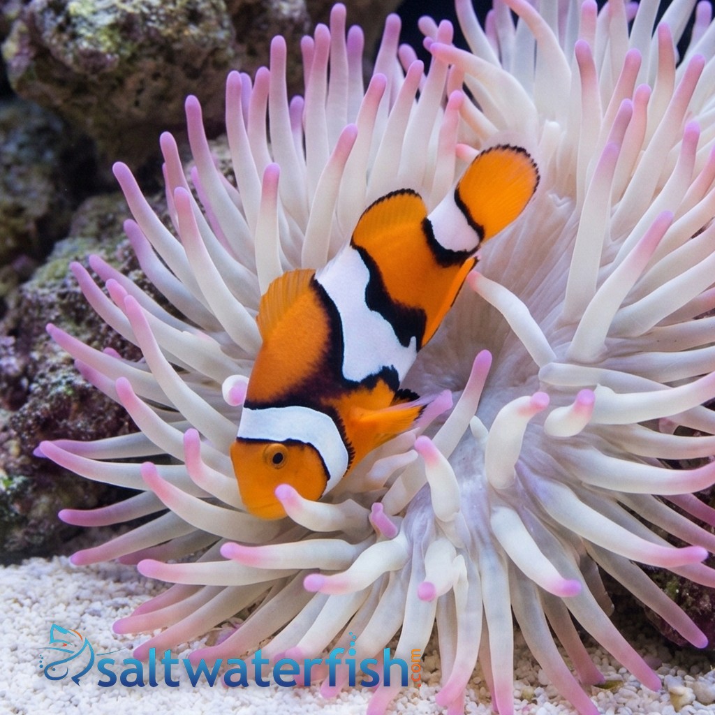 Semi Picasso Percula Clownfish - Captive Bred
