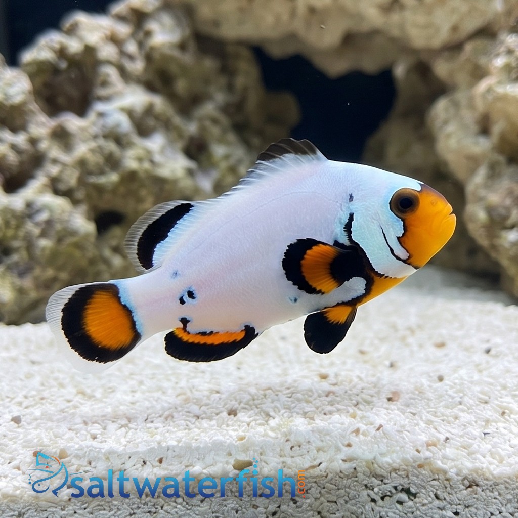 True Percula Clownfish: Maine Blizzard - Captive Bred