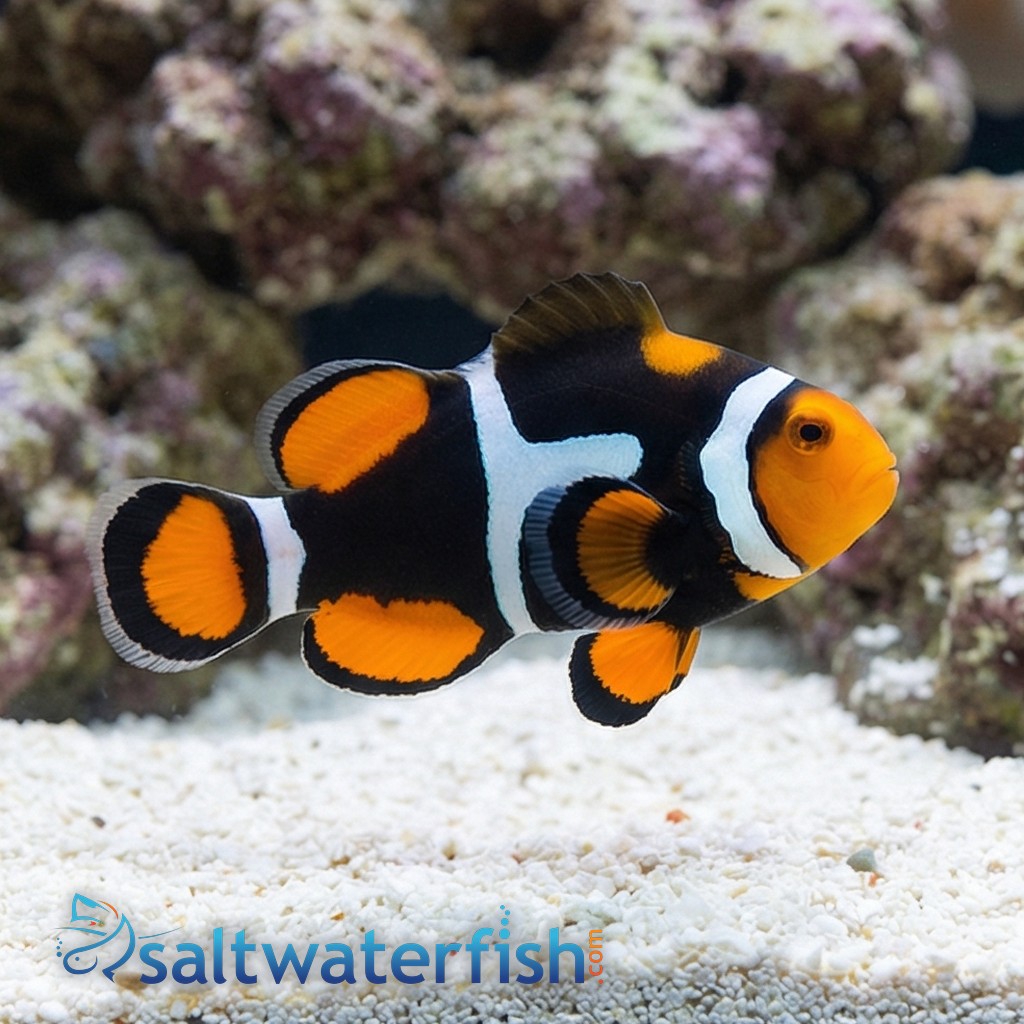 True Percula Clownfish: Super Black