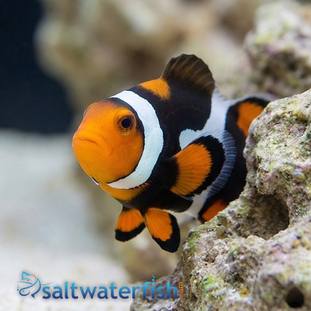 True Percula Clownfish: Super Black