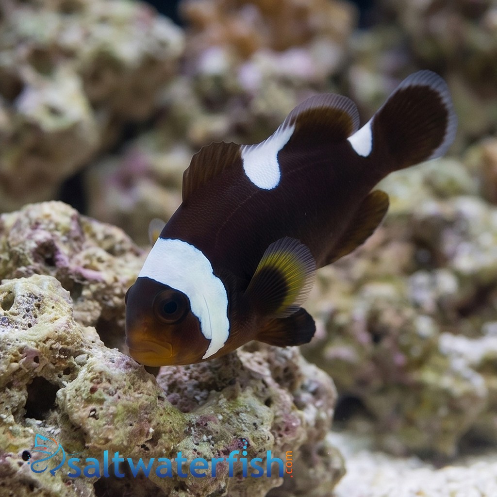 Saddleback Clownfish: Black