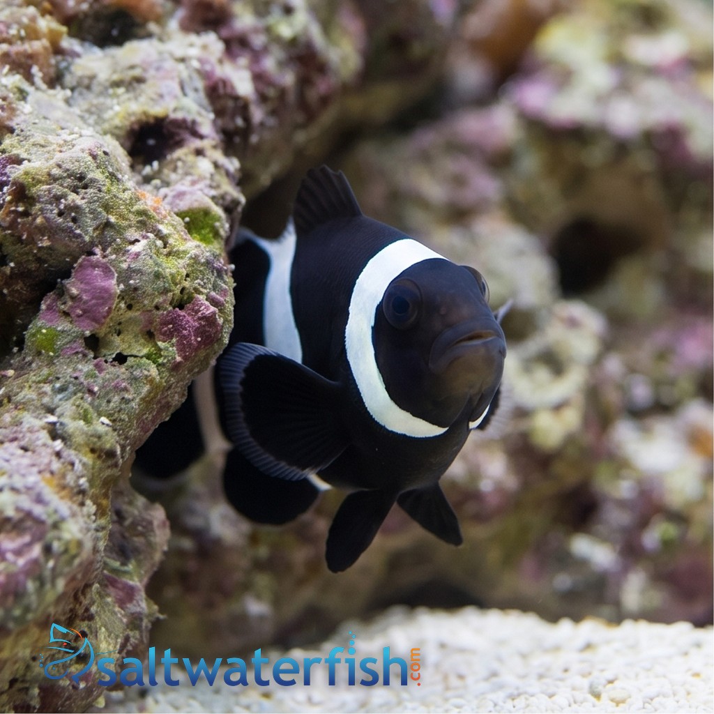 Saddleback Clownfish: Black