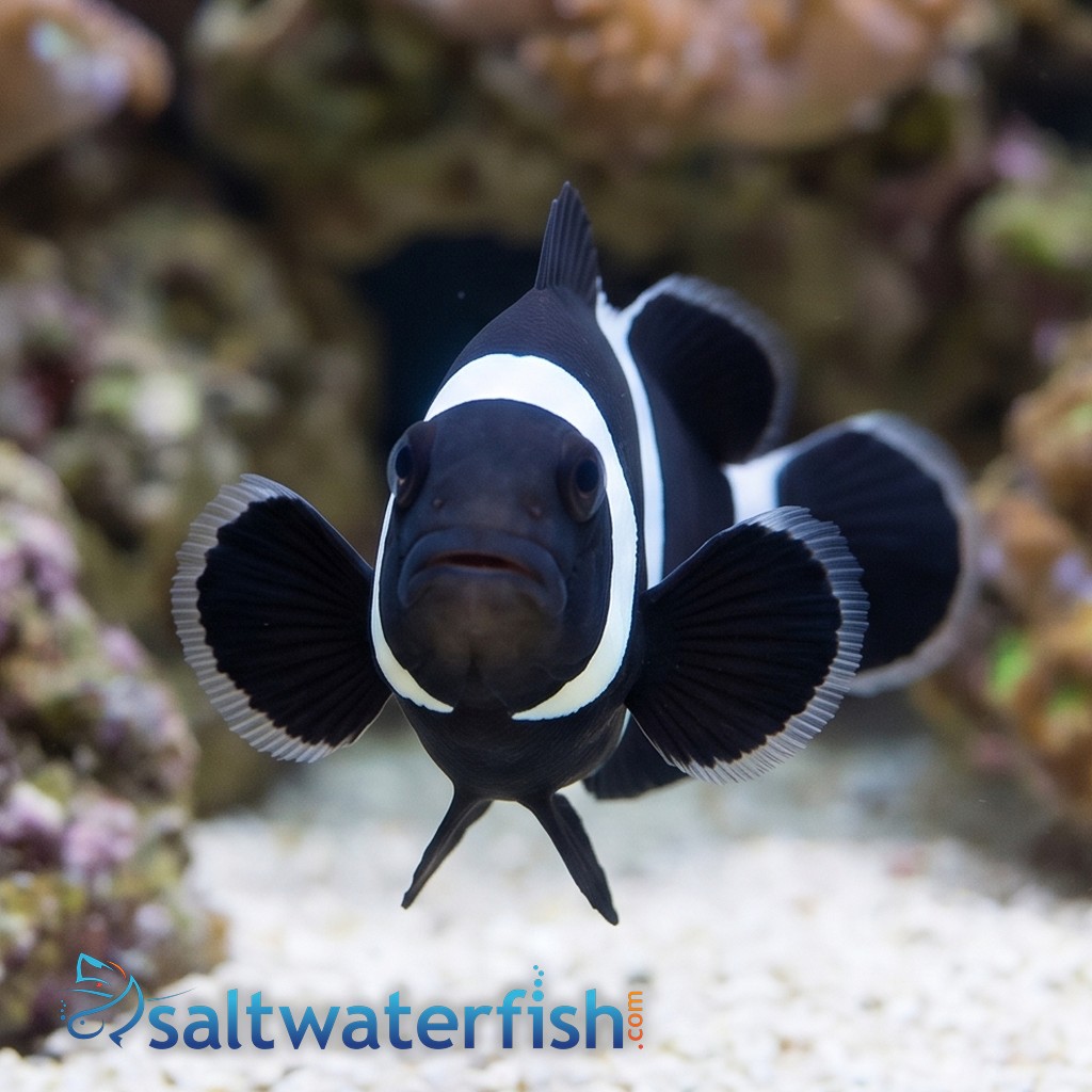 Saddleback Clownfish: Black -South Pacific
