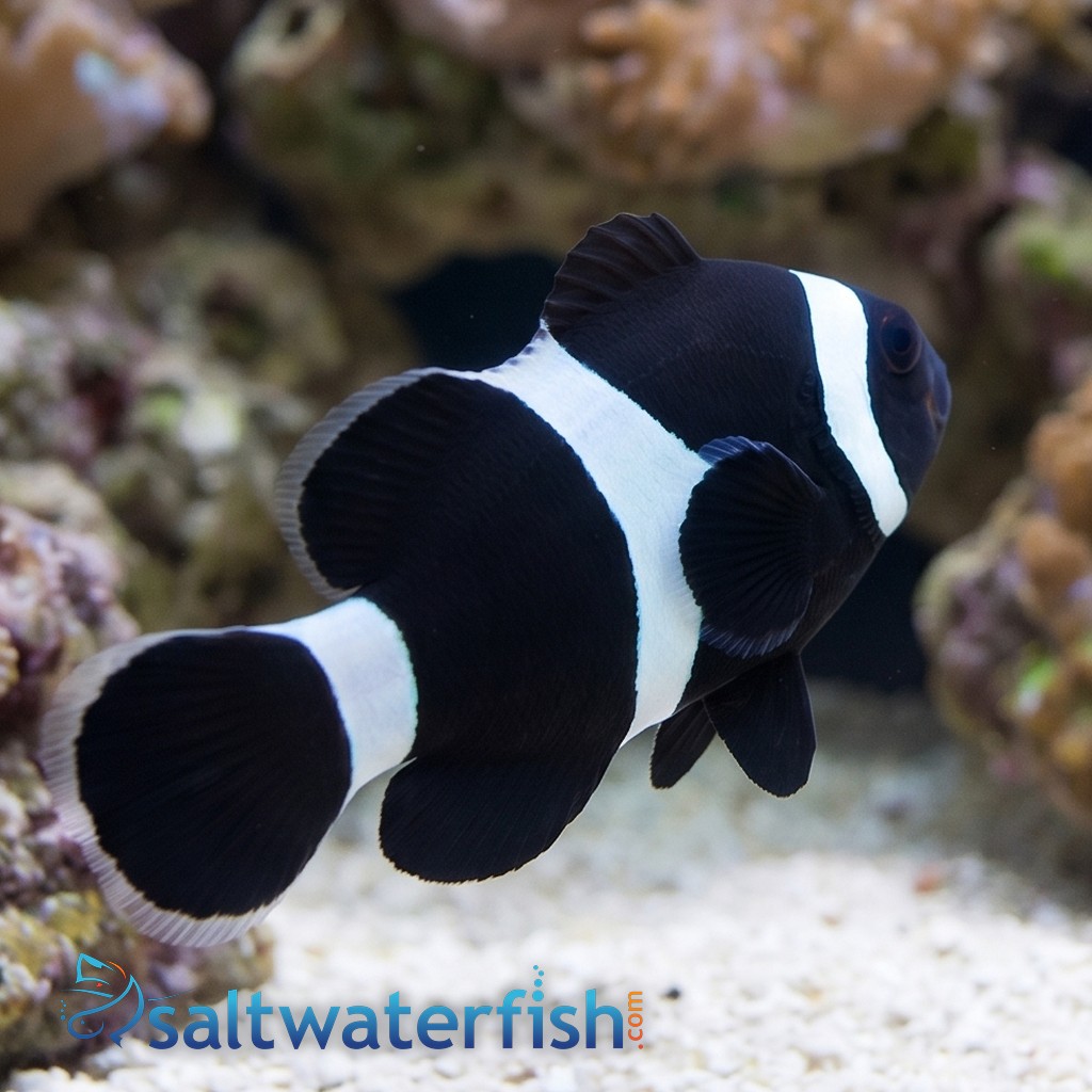 Saddleback Clownfish: Black -South Pacific