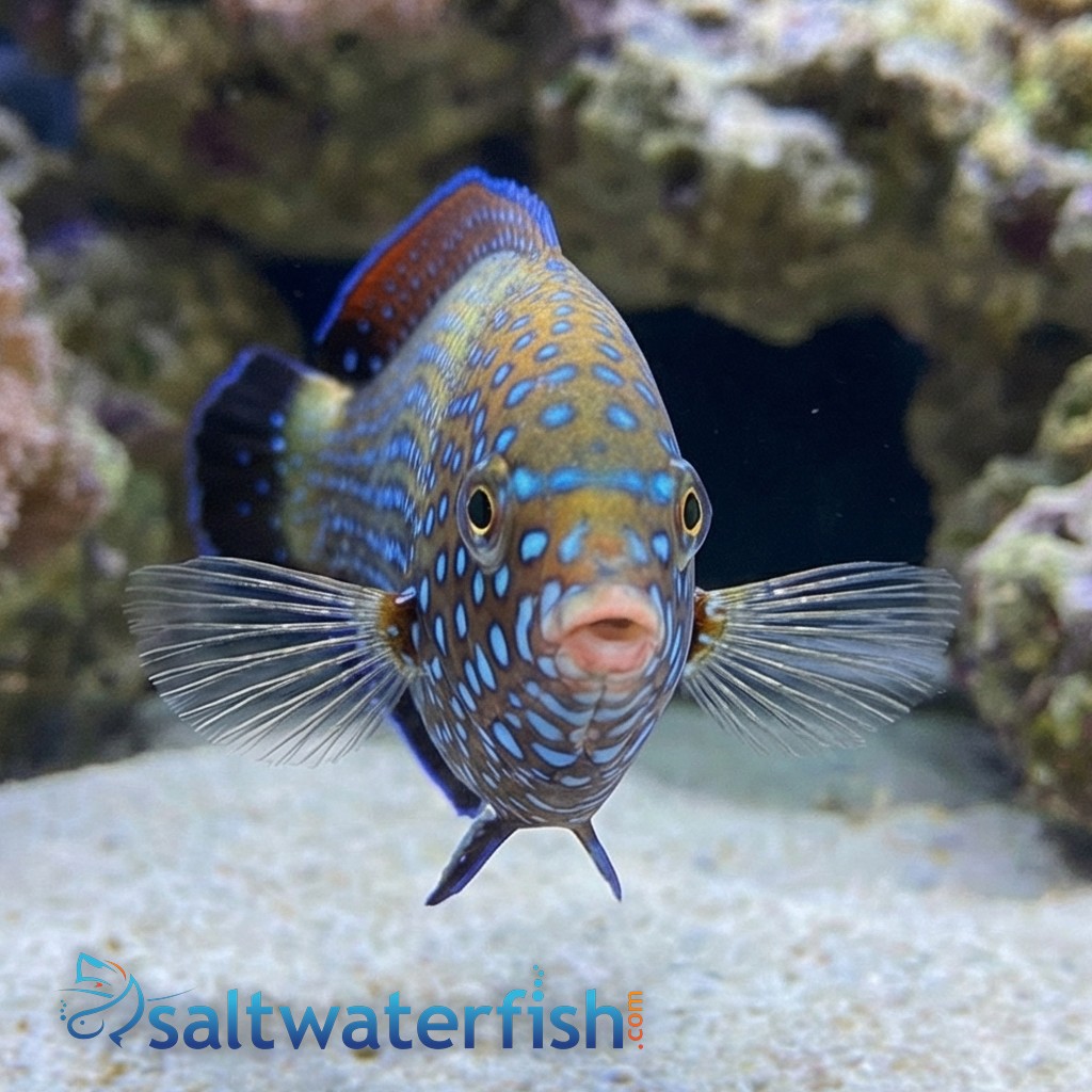 Blue Spotted Tamarin Wrasse