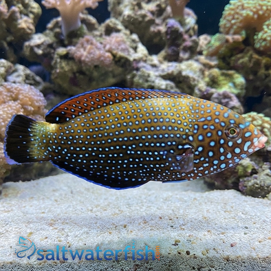 Blue Spotted Tamarin Wrasse