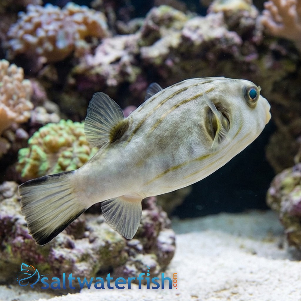 Striped Dogface Puffer