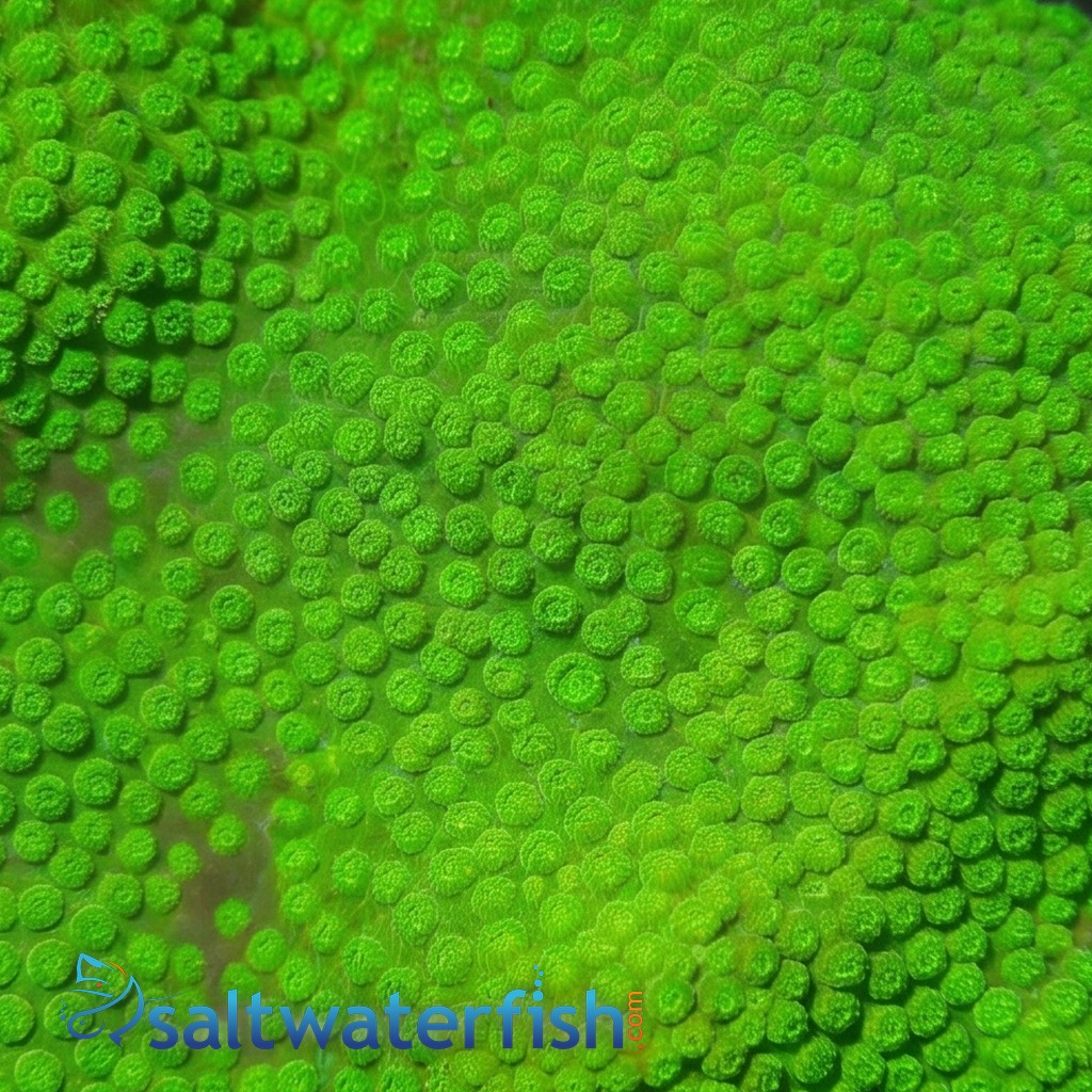 Starflower Coral Astreopora : Green