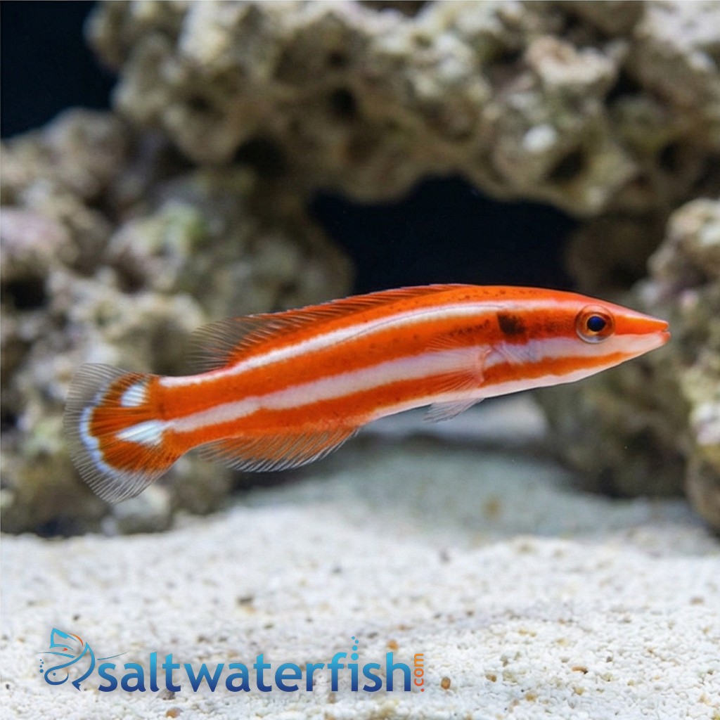 Blackspot Candycane Hogfish - Indian Ocean