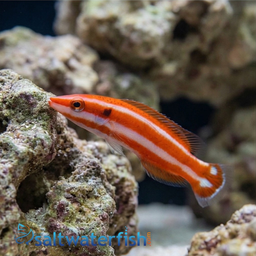 Blackspot Candycane Hogfish - Indian Ocean