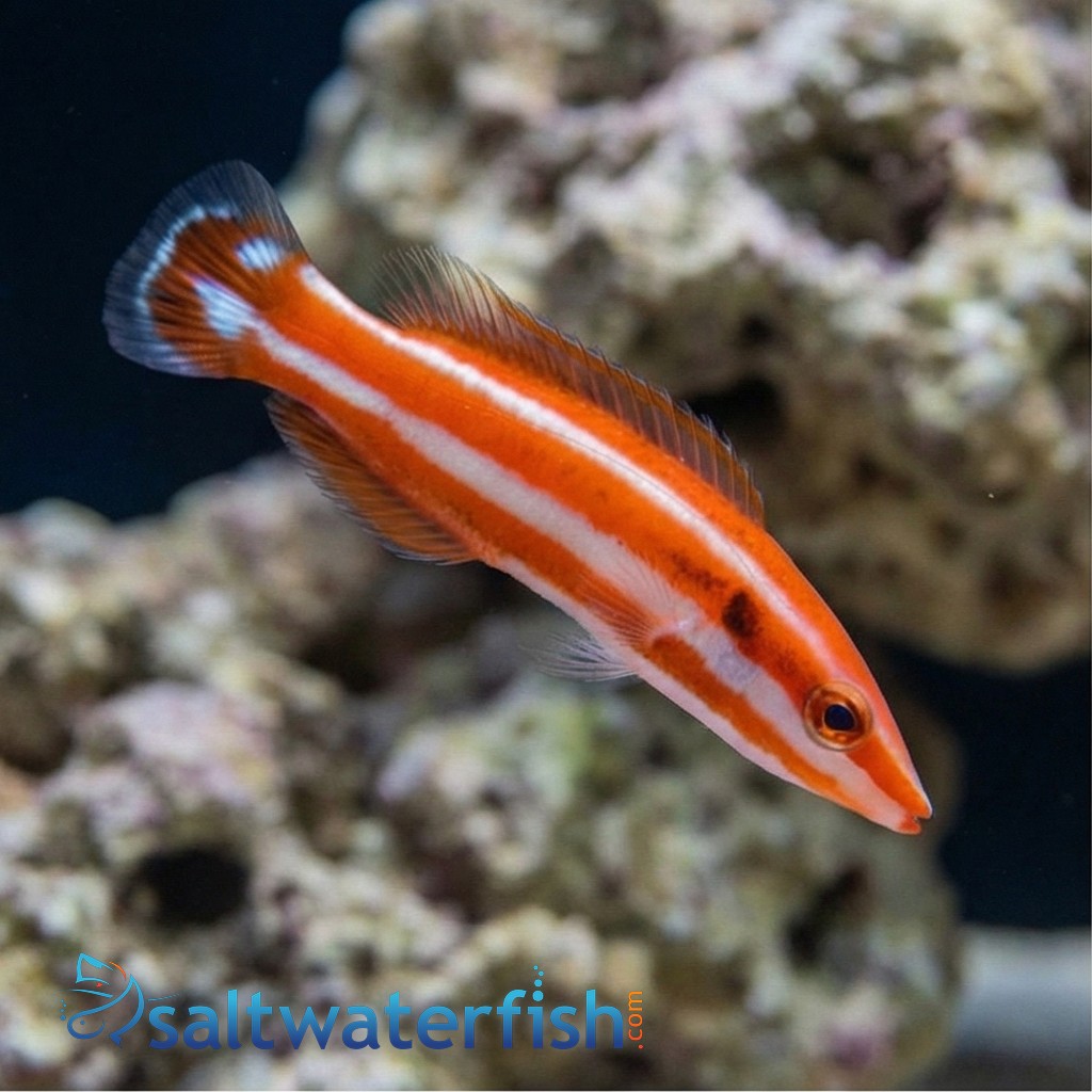 Blackspot Candycane Hogfish - Indian Ocean