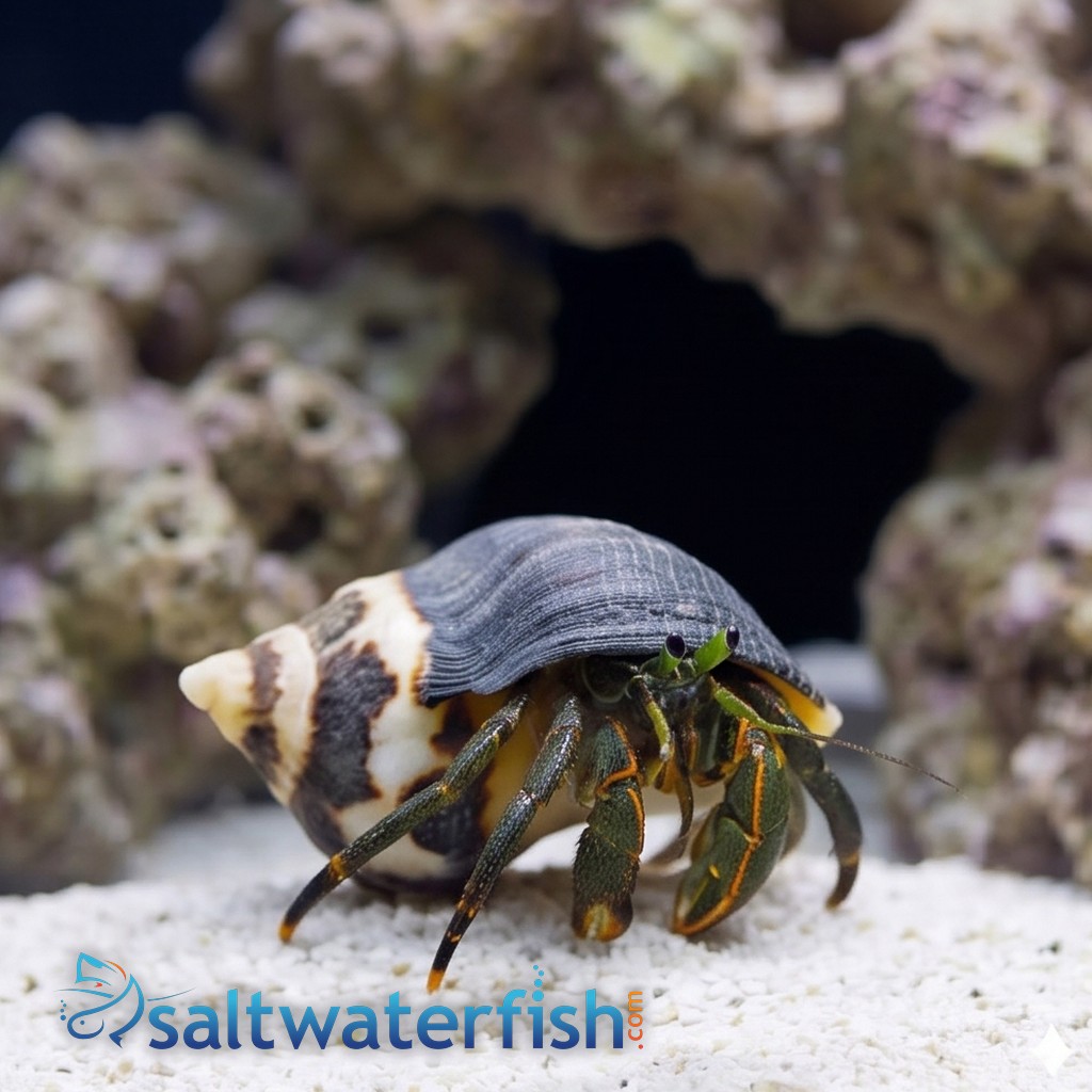 Zebra Reef Hermit Crab 