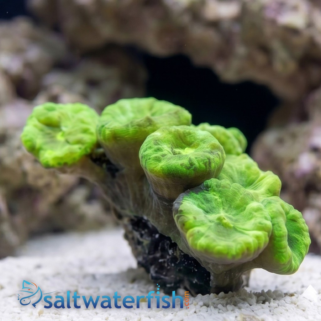 Trumpet Coral: Metallic Green - Indo Pacific