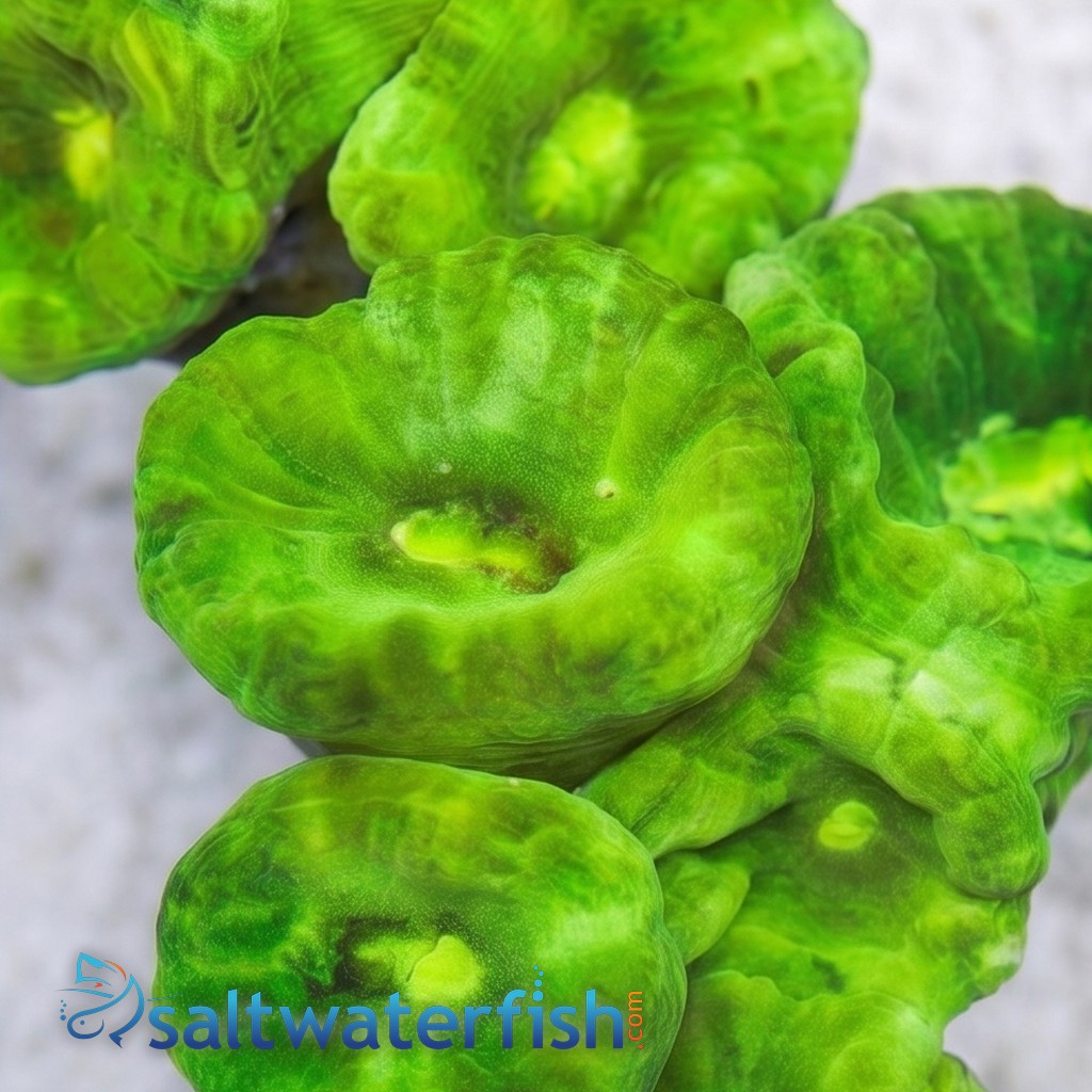 Trumpet Coral: Metallic Green - Indo Pacific