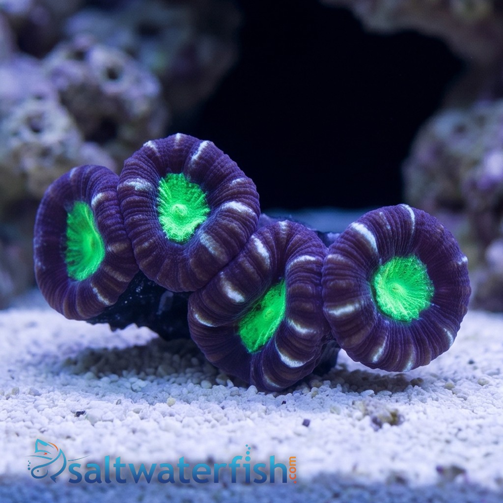 Trumpet Candy Cane Coral - Aquacultured