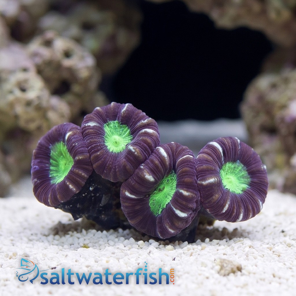Trumpet Candy Cane Coral - Aquacultured