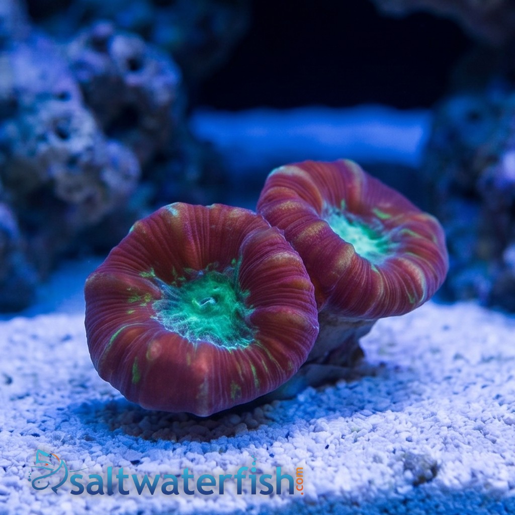 Trumpet Candy Cane Coral - Aquacultured