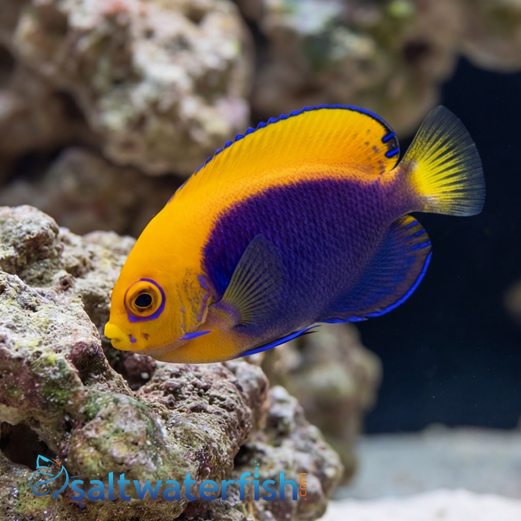 Flameback Angelfish - Africa