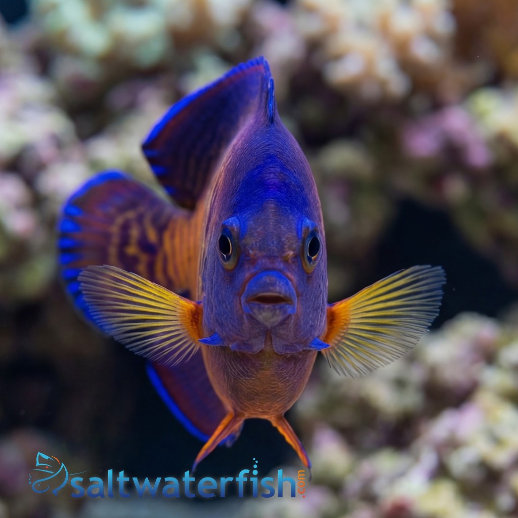 Coral Beauty Angelfish Tiger Tail