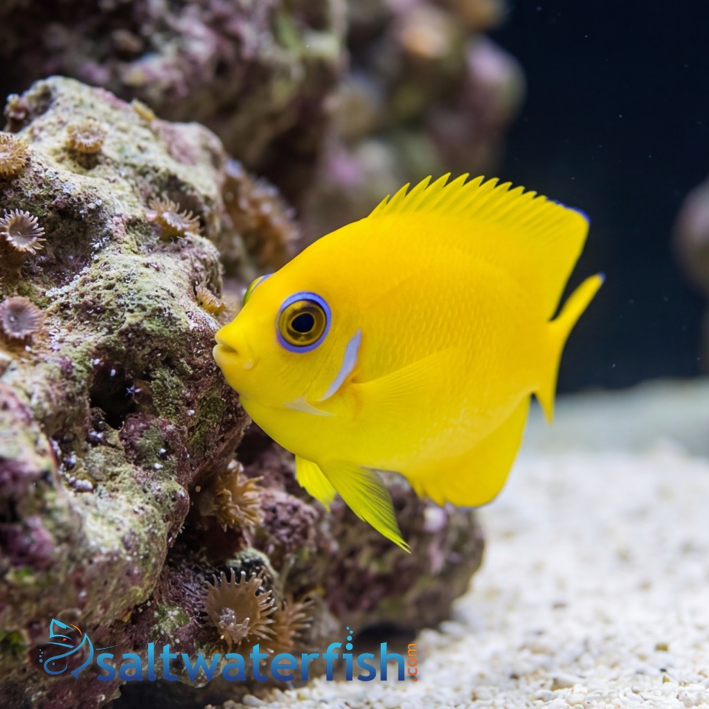 Lemonpeel Angelfish - Captive Bred