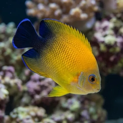 Blacktail Lemonpeel Hybrid Angelfish