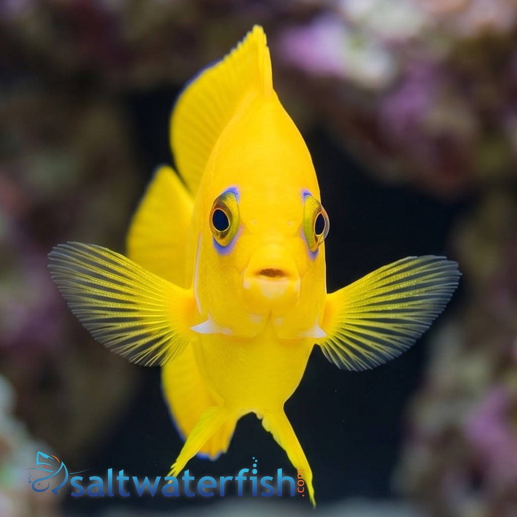 Orange Peel Angelfish