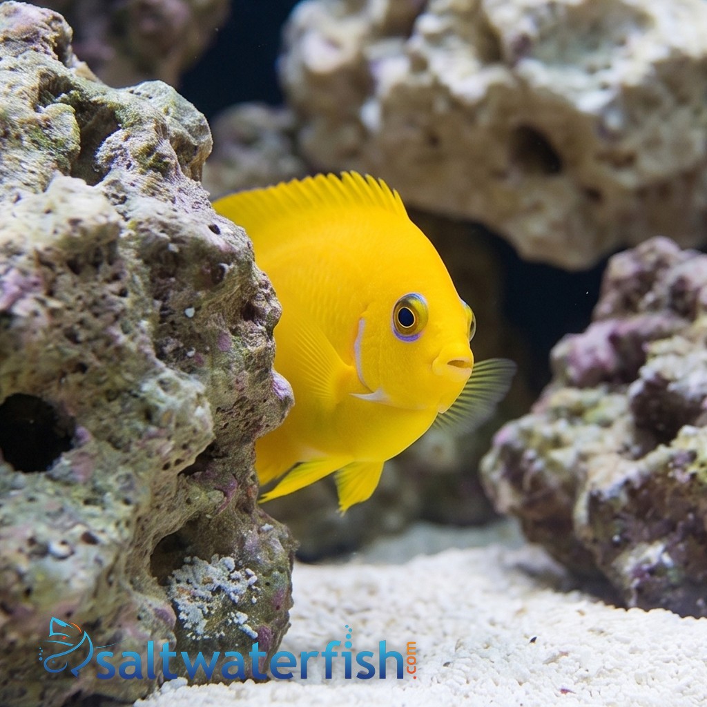 Orange Peel Angelfish