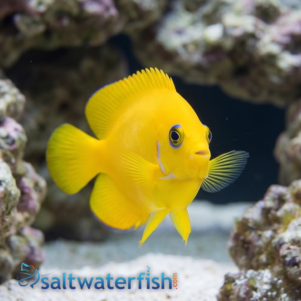 Orange Peel Angelfish