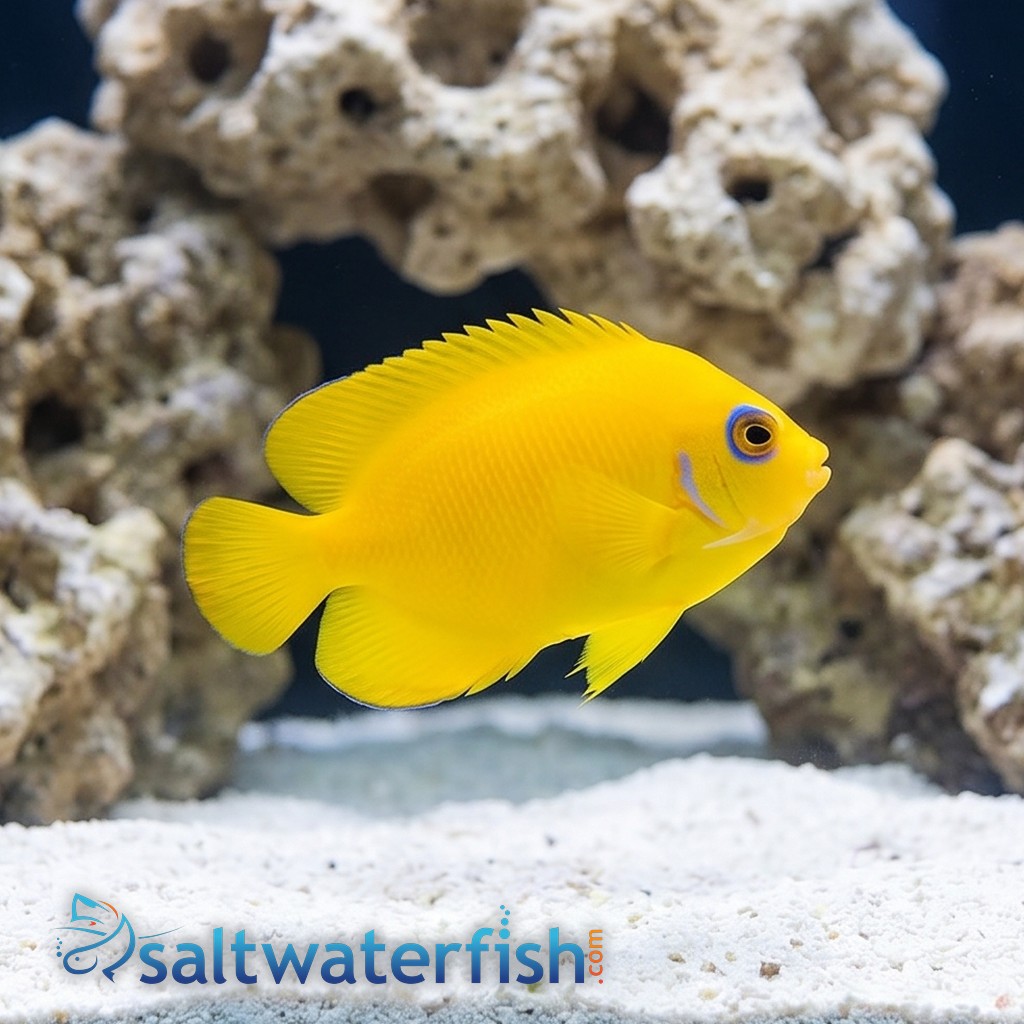 Orange Peel Angelfish