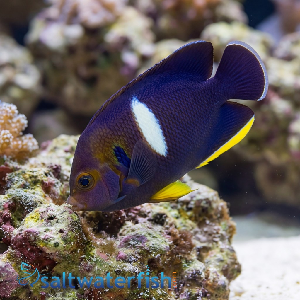 Melas (Keyhole) Angelfish