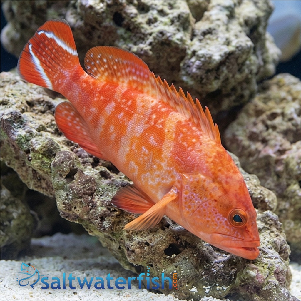 Red V Tail Grouper