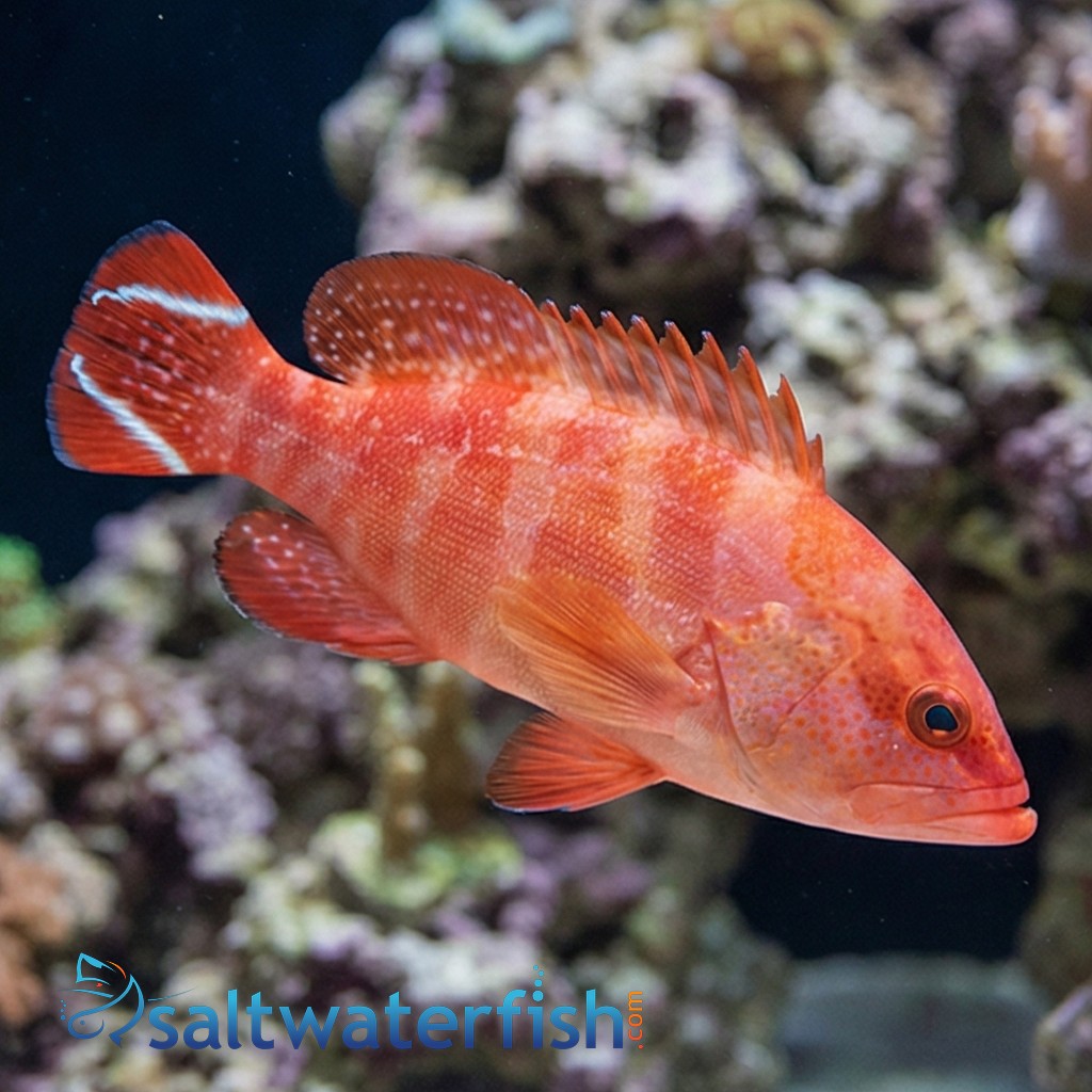 Red V Tail Grouper