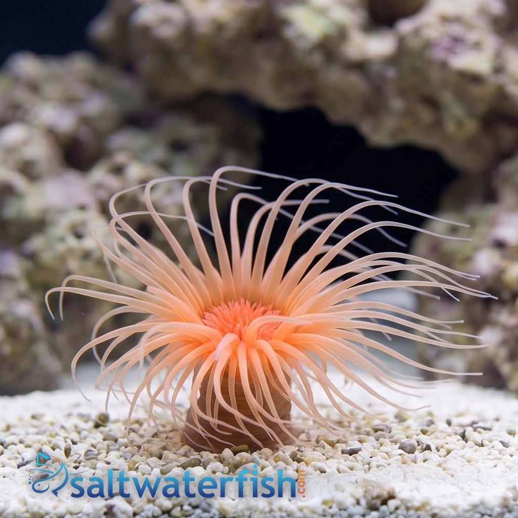 Tube Anemone: Orange