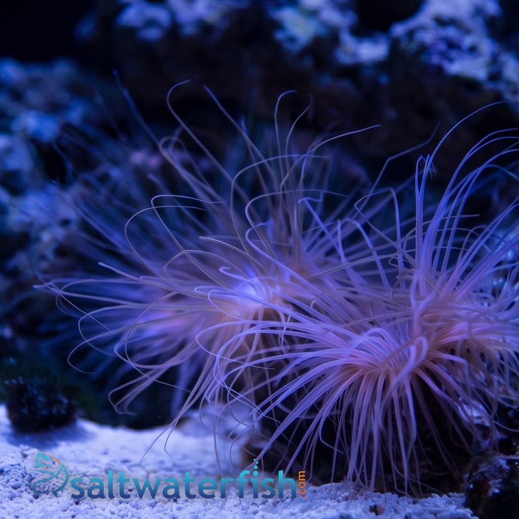 Tube Anemone: Colored