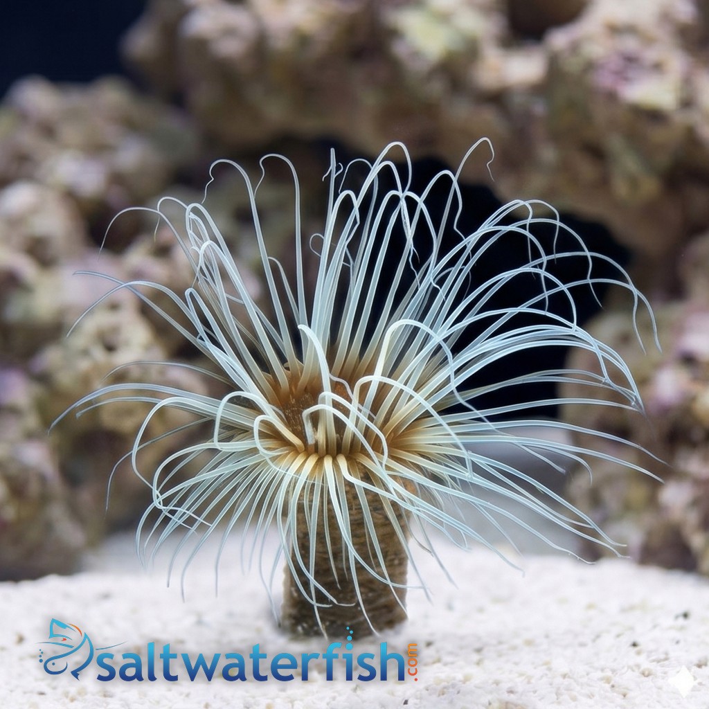 Tube Anemone: Colored