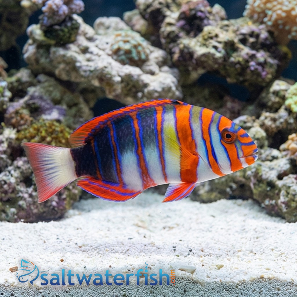 Harlequin Tusk Wrasse