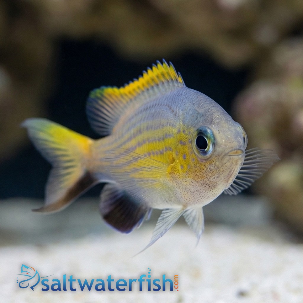 Vanderbilt Chromis Damsel: Lyretail