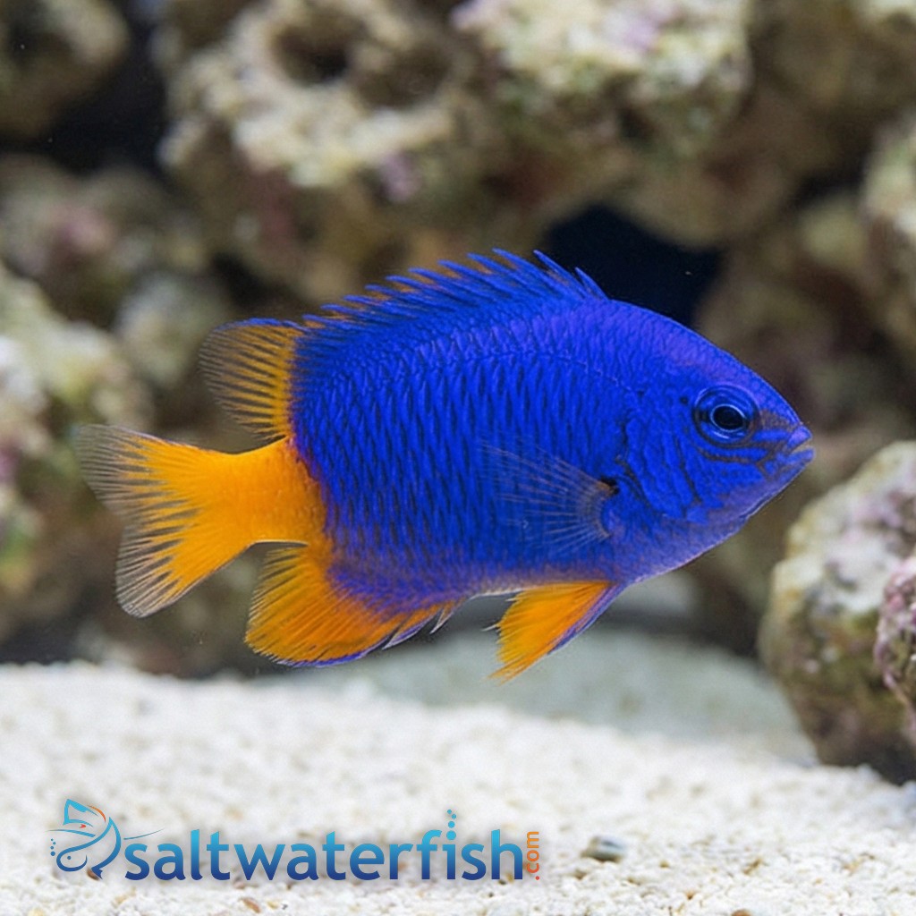 Goldtail Half Blue Damsel