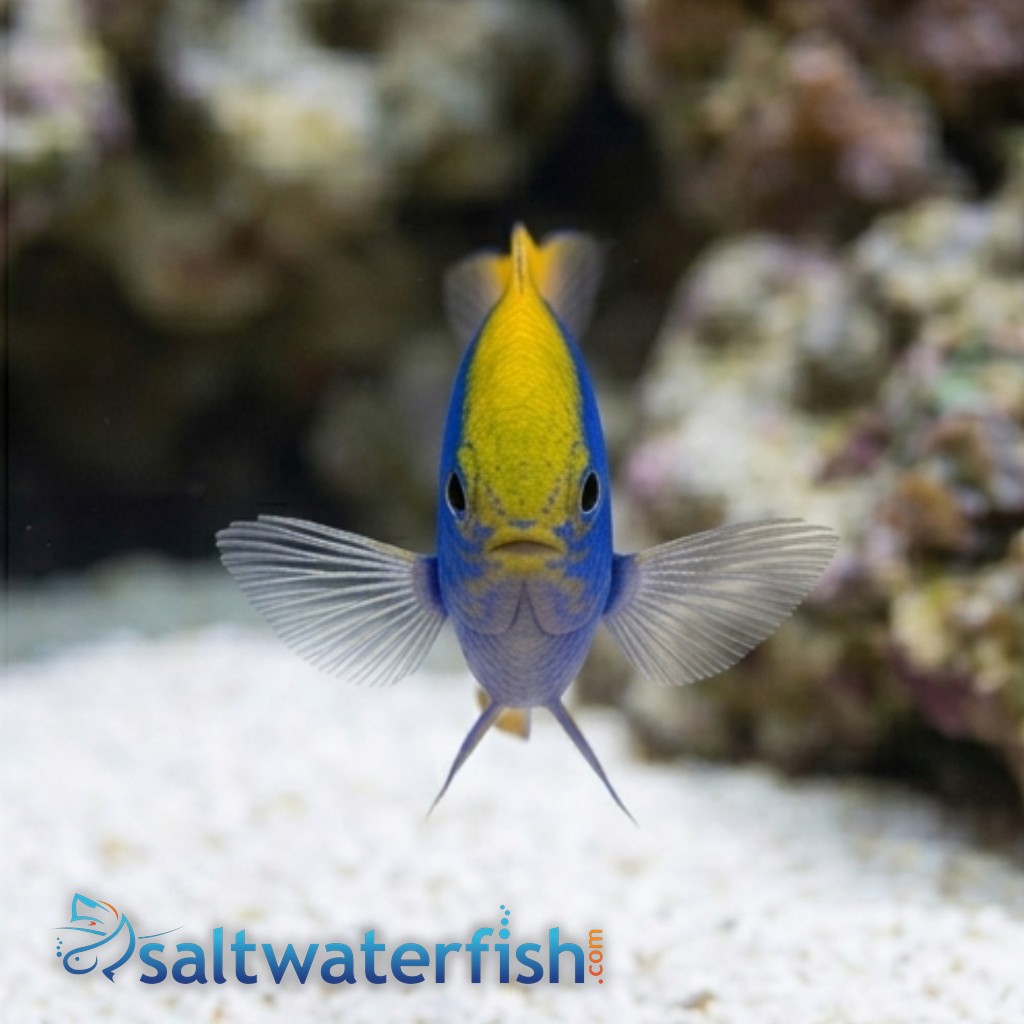 Yellowfin Blue Devil Damsel - South Pacific