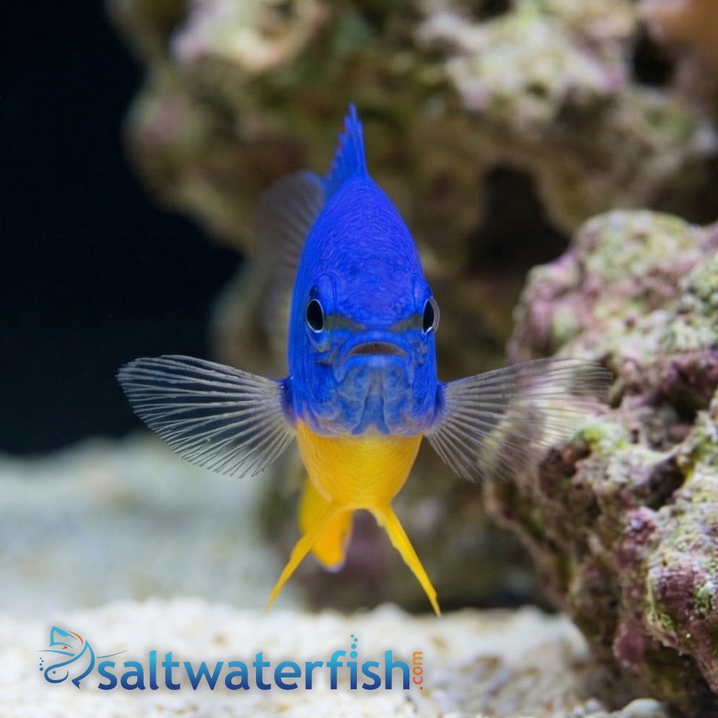Half Blue Damsel