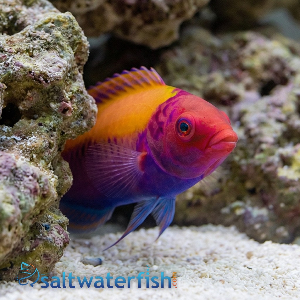 Orange Back Fairy Wrasse