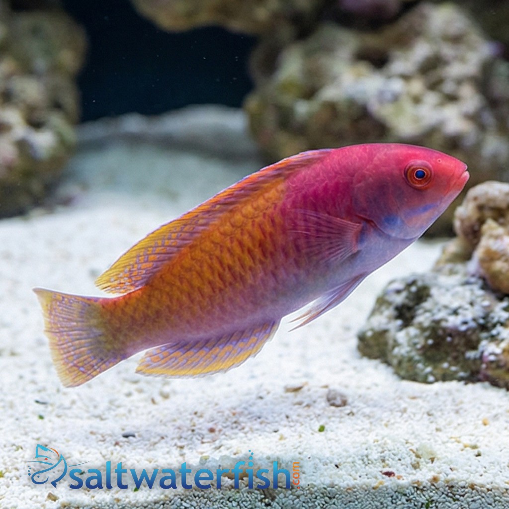 Ruby Head Fairy Wrasse