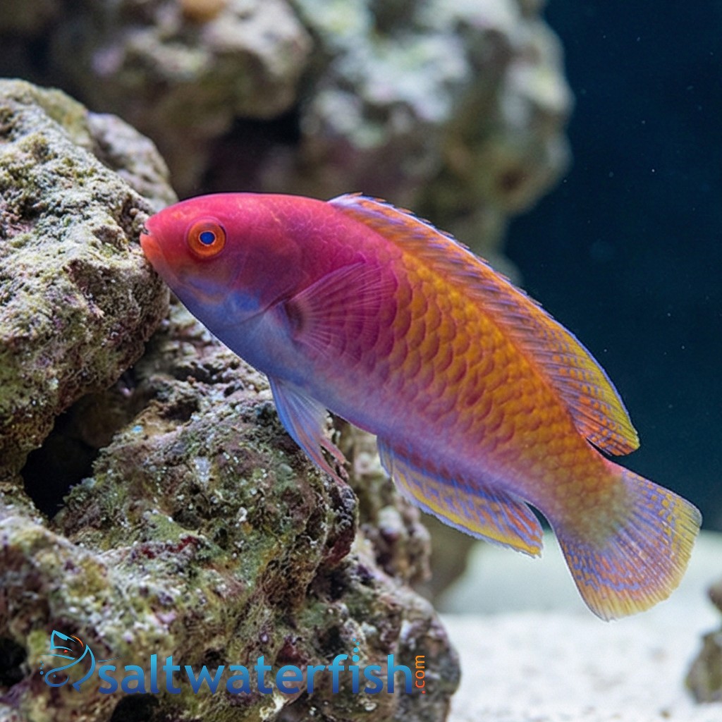 Ruby Head Fairy Wrasse
