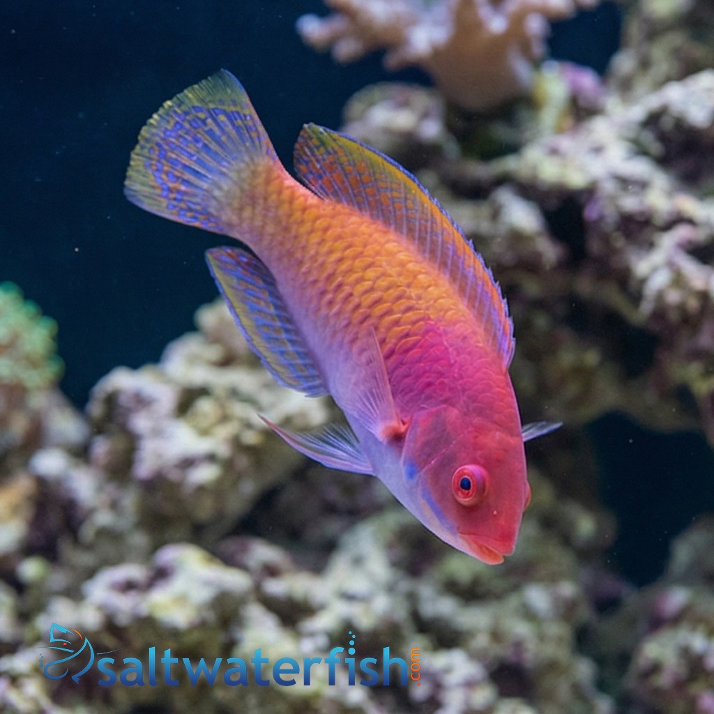 Ruby Head Fairy Wrasse