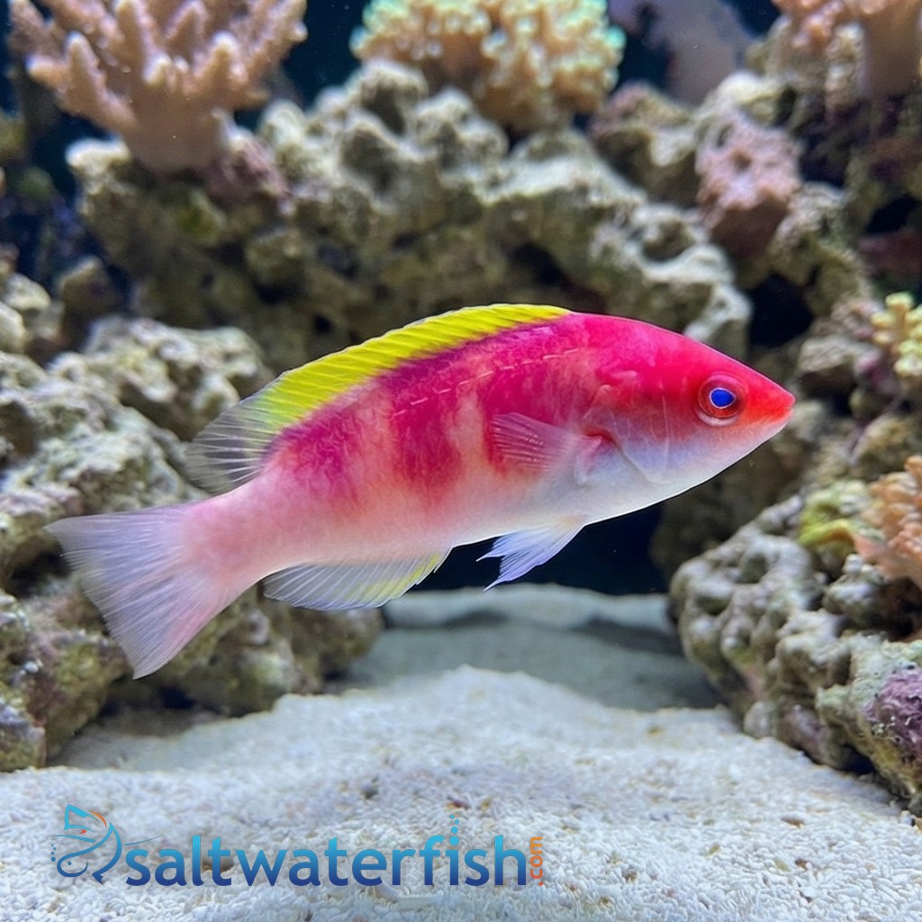 Yellow Fin Fairy Wrasse