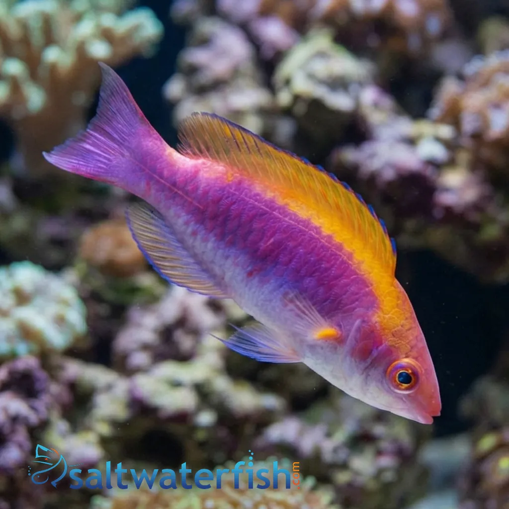 Tricolor Fairy Wrasse - Wrasses Reef Safe - Saltwater Fish